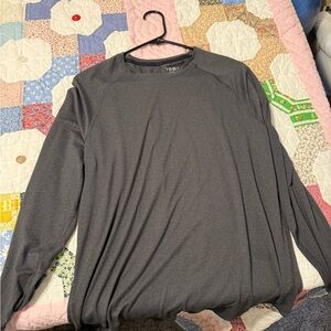 Abercrombie YPB Men's Gray Long Sleeve Shirt